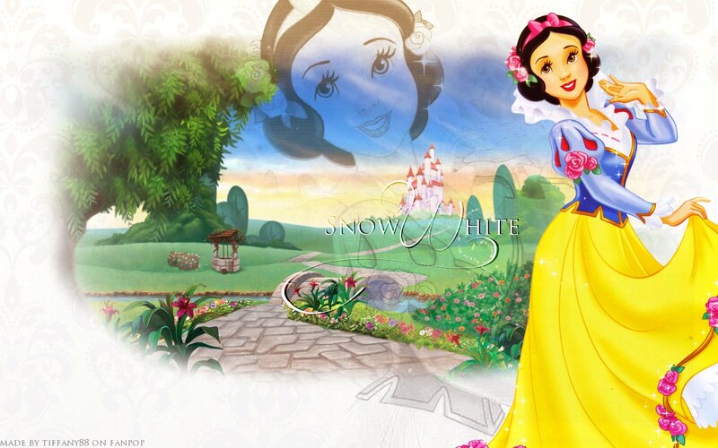 Snow White Character — Yellow, Serene