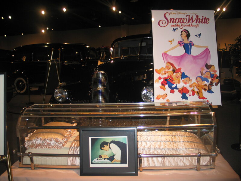 Snow White display at museum