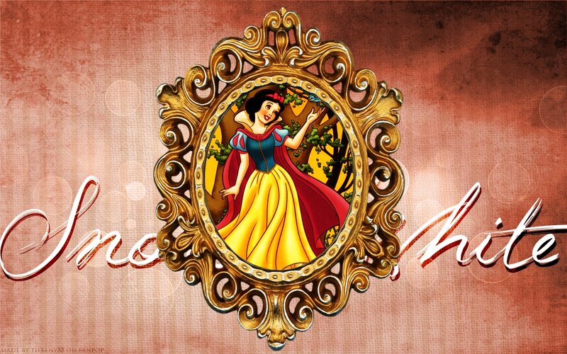 Snow White in a Frame