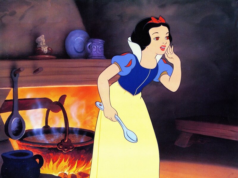 Snow White in Kitchen