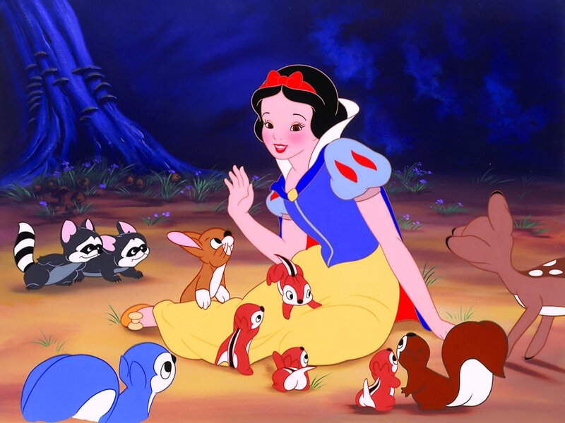 Snow White with Animals