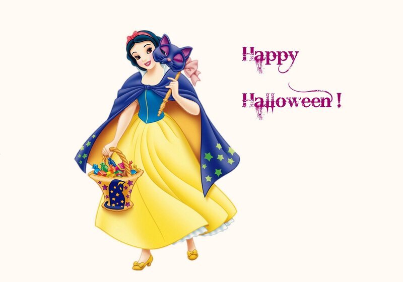 Snow White with Basket — Yellow