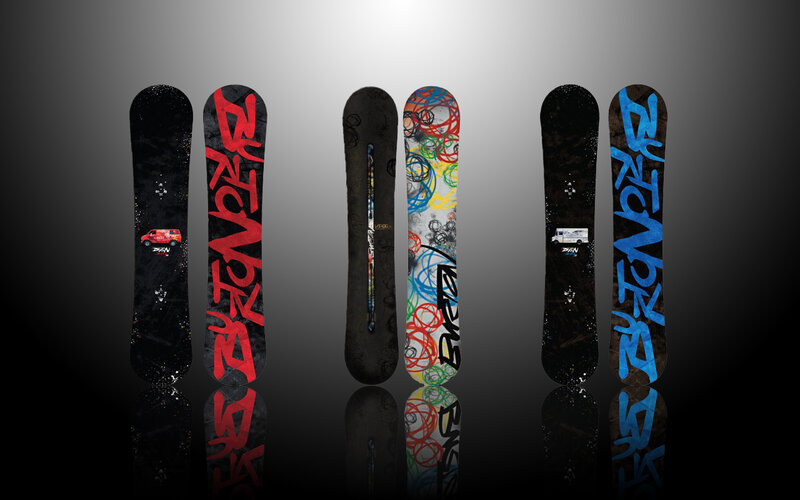 Snowboard designs collection