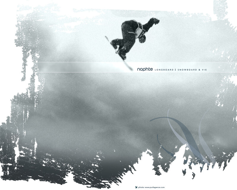 snowboarder in mid-air jump