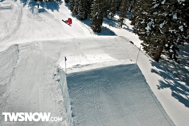 Snowboarder in Mid-air — White, Active, Winter, Photograph, Snow-covered Slope