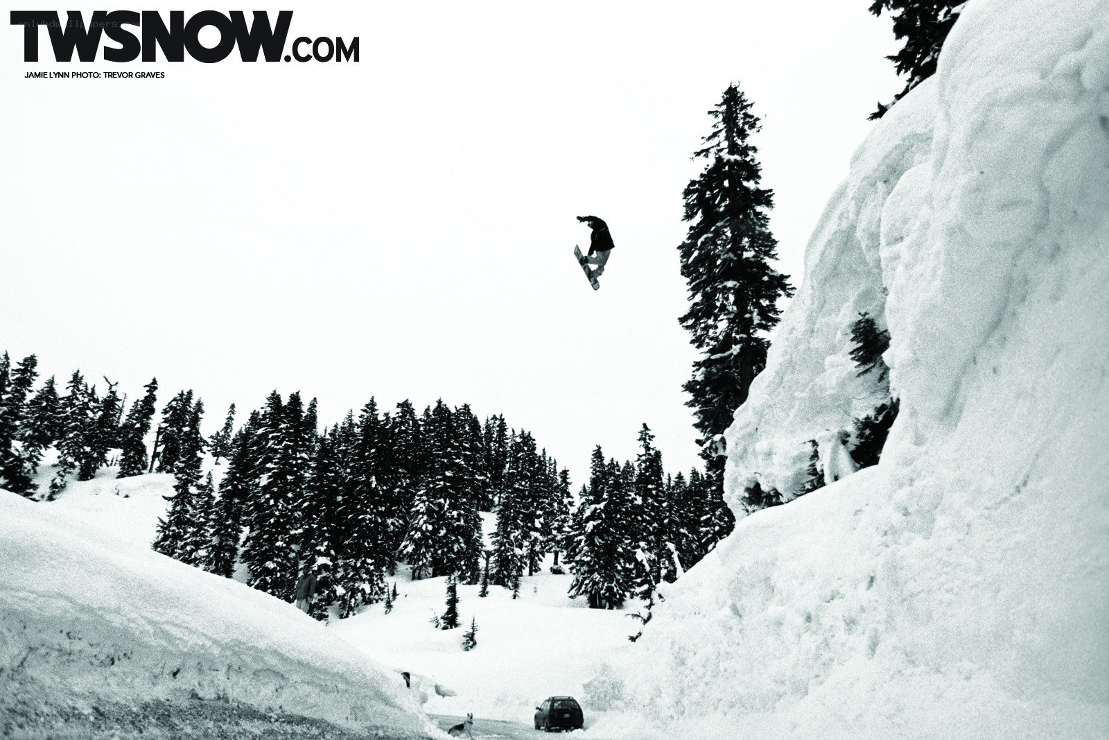 snowboarder mid-air jump