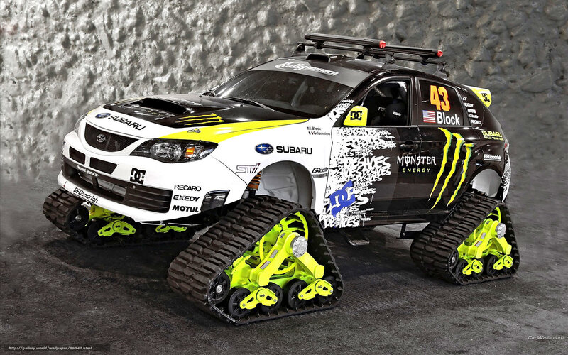 Snowcat Rally Car