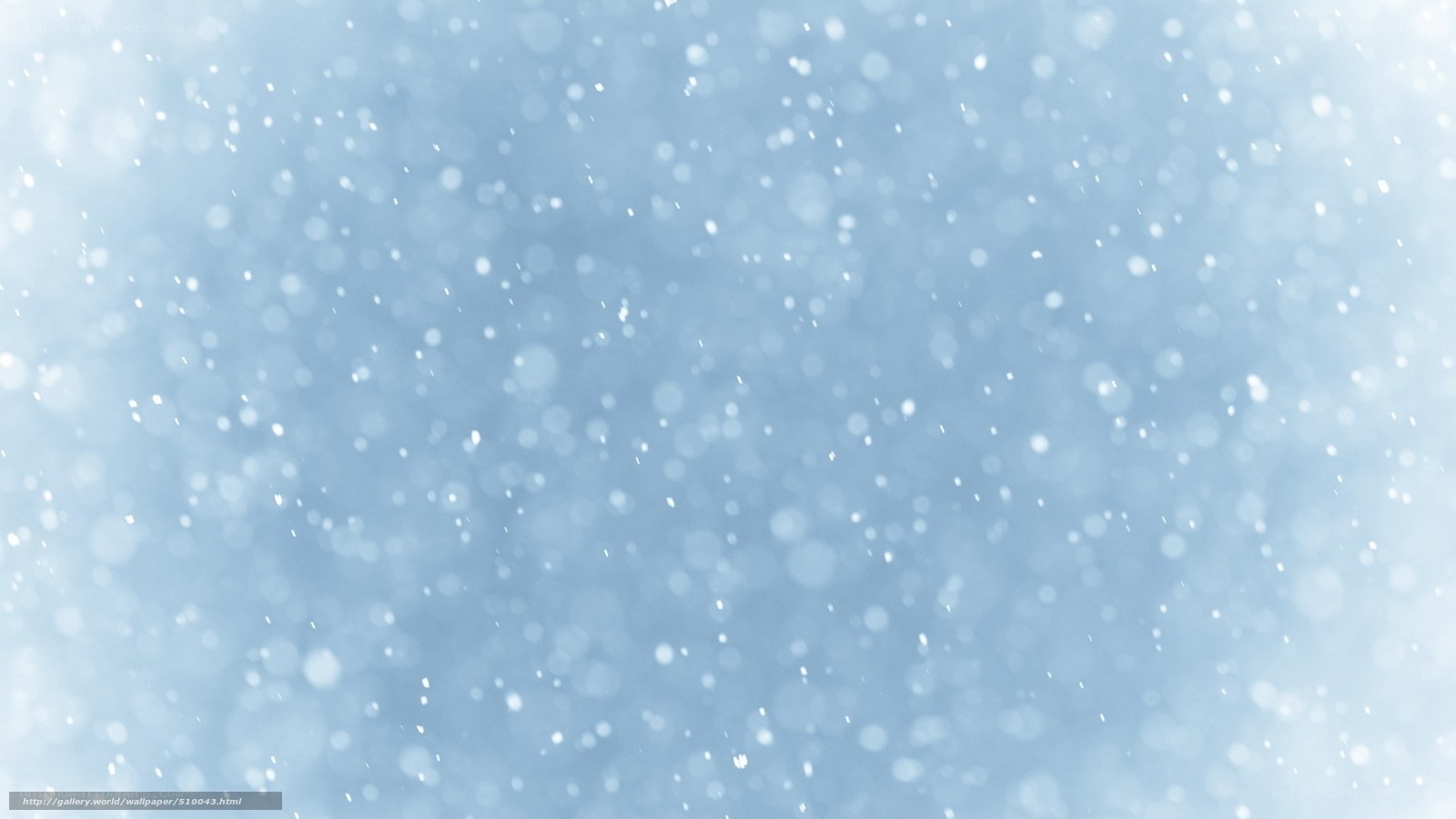snowfall on blue background