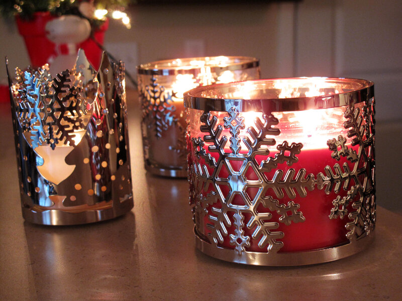 Snowflake Candle Holders