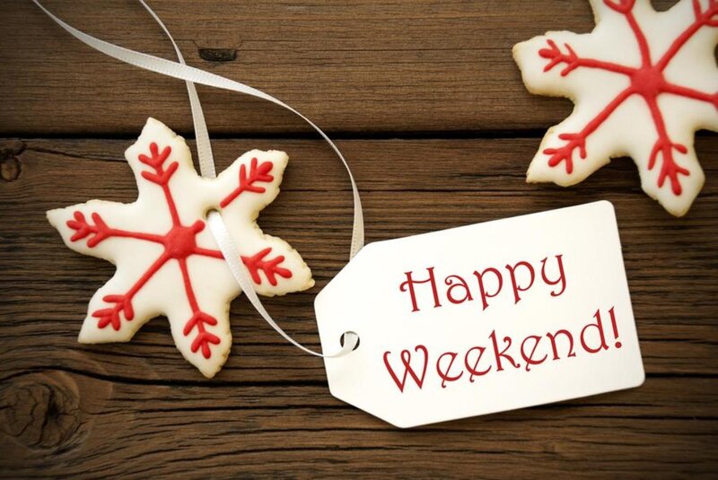 Snowflake Cookies on Wood — Brown, Festive