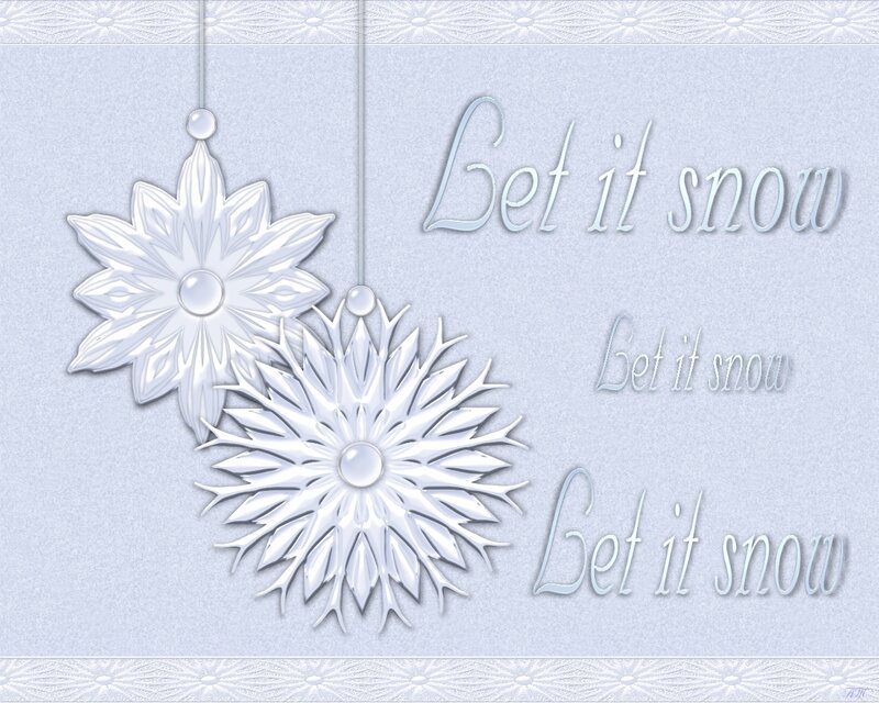 snowflake holiday design