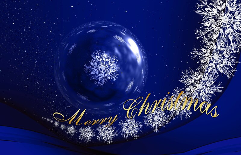 Snowflake in Glass Sphere