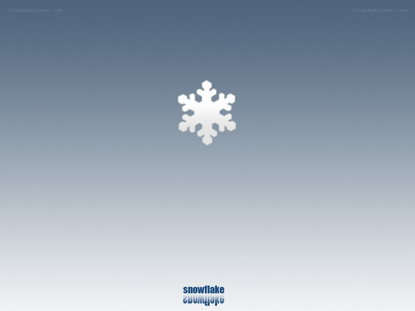Snowflake logo on gradient