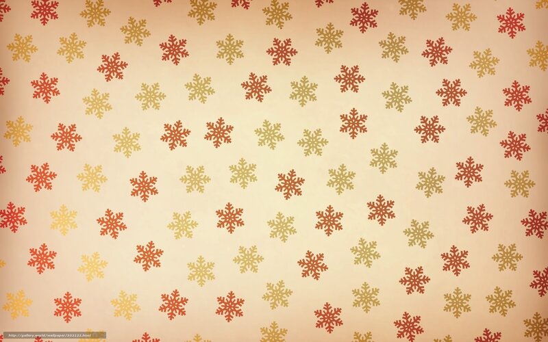 Snowflake Pattern — Beige