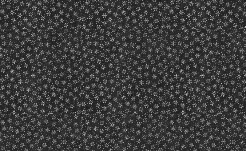 Snowflake Pattern on Dark Background