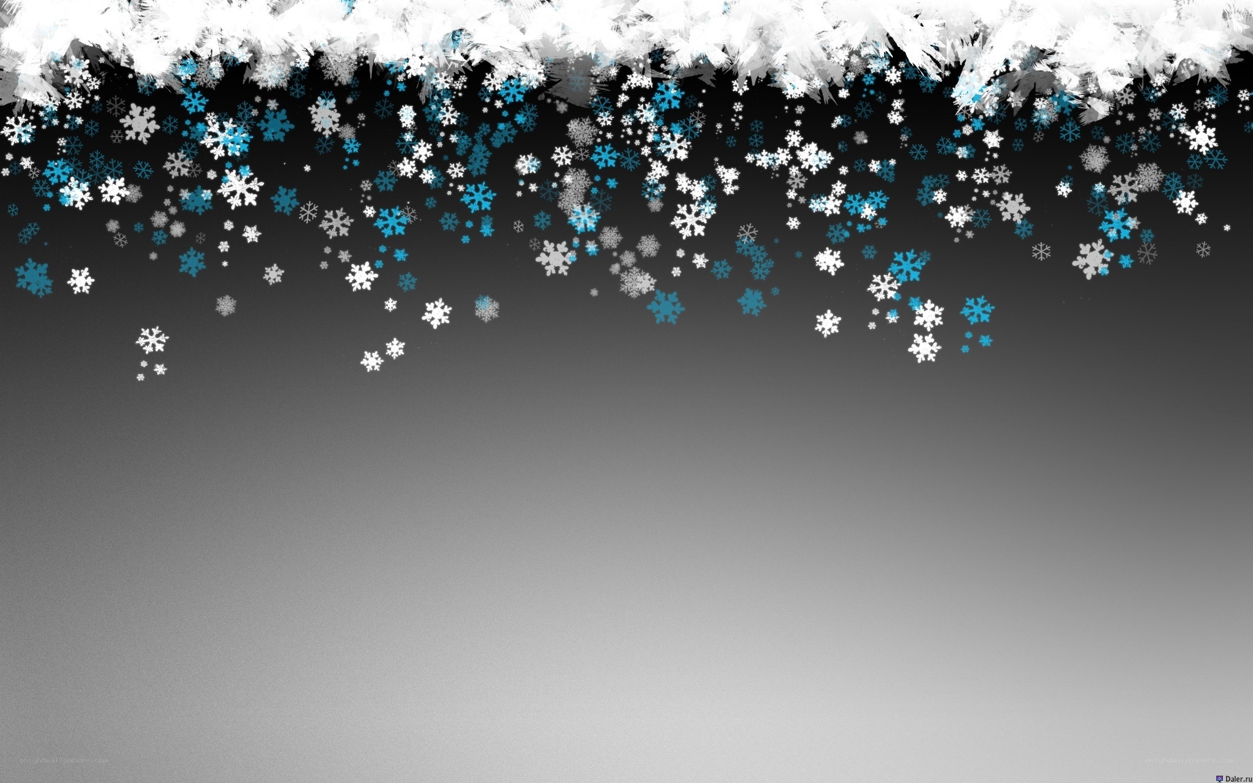 snowflake winter background