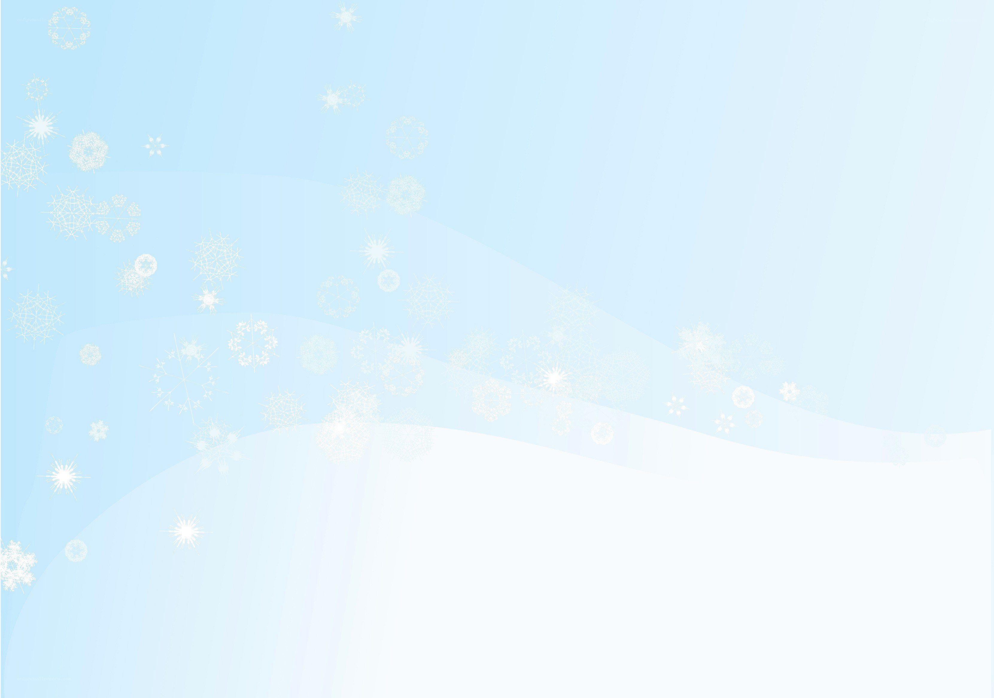 snowflake winter background