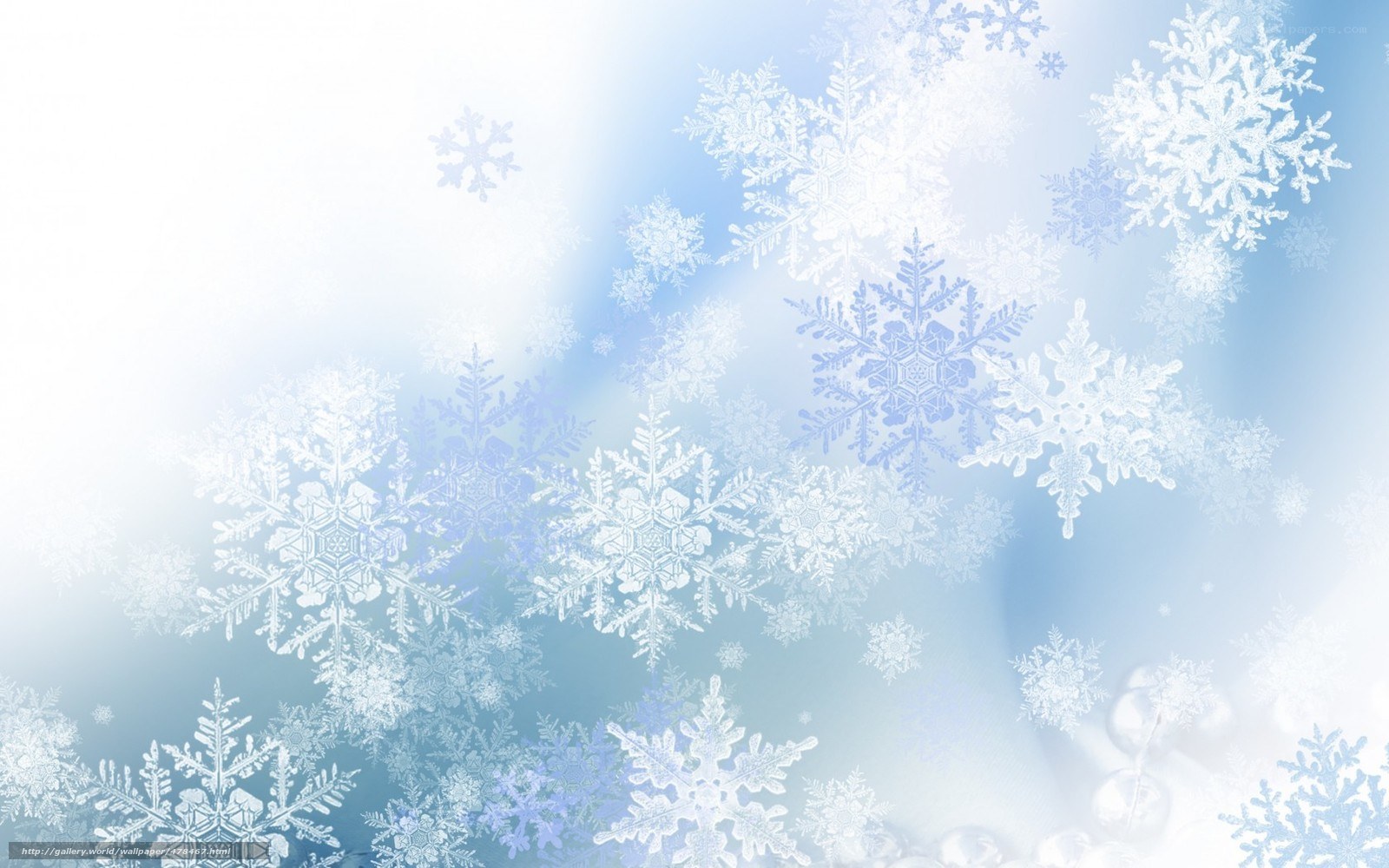 snowflake winter background