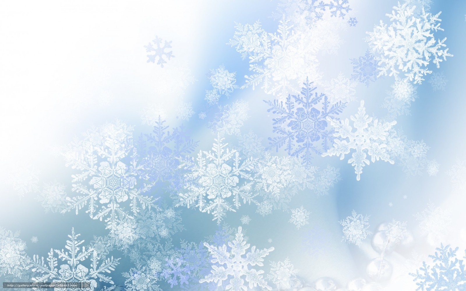 snowflake winter background