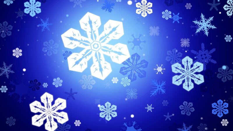 snowflake winter background