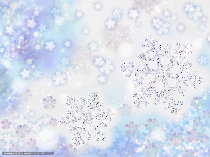 snowflake winter background