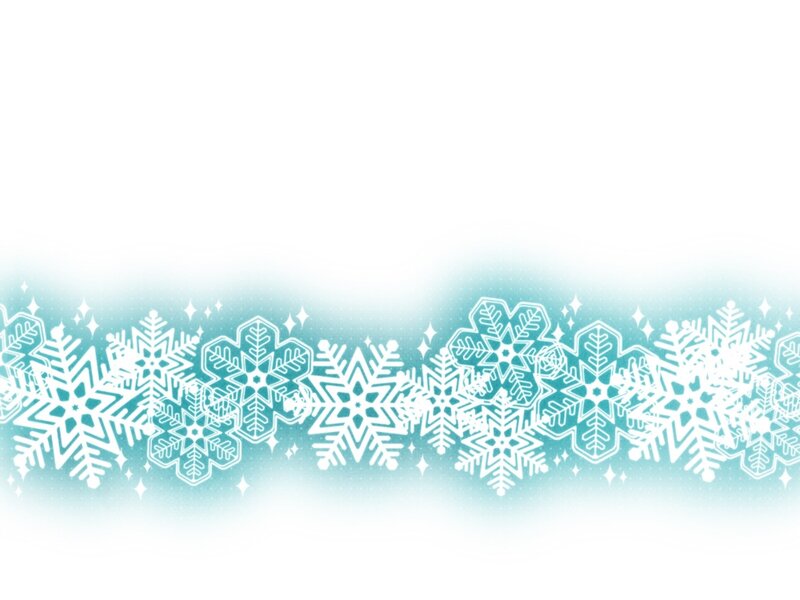 Snowflakes Border