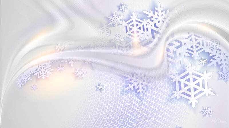Snowflakes on Fabric