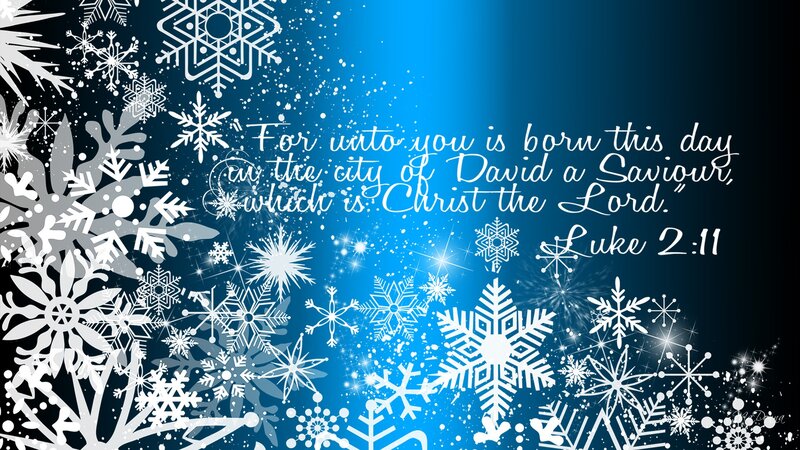 Snowflakes with Biblical Text
