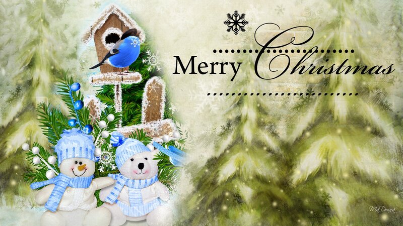 Snowman and Polar Bear