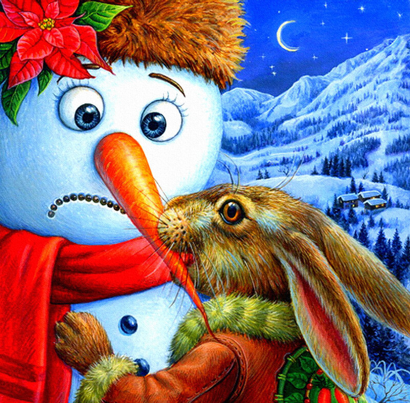 Snowman and Rabbit