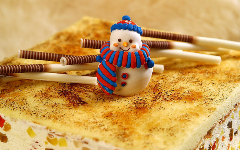 Snowman Cake Decoration