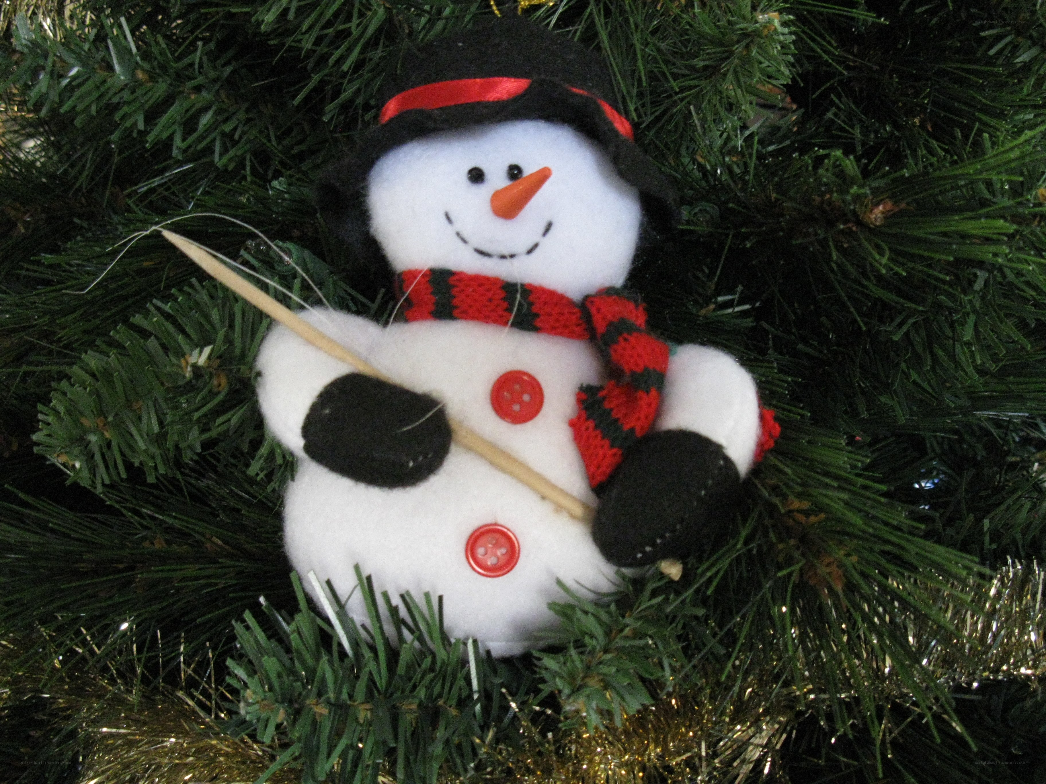 Snowman Christmas ornament