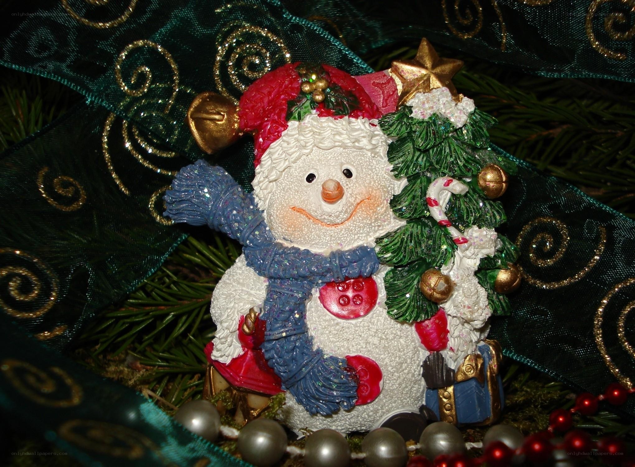 snowman Christmas ornament