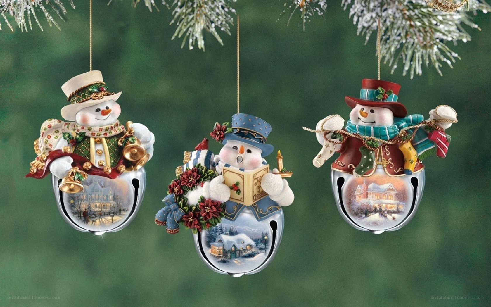 Snowman Christmas ornaments