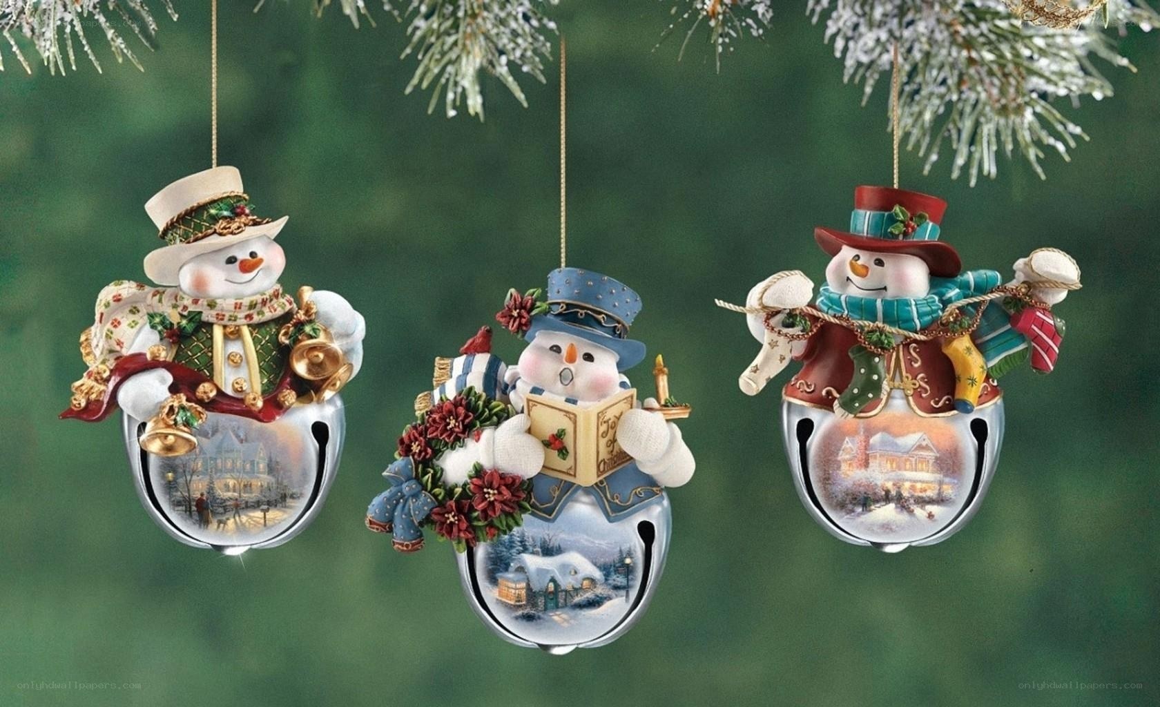 Snowman Christmas ornaments