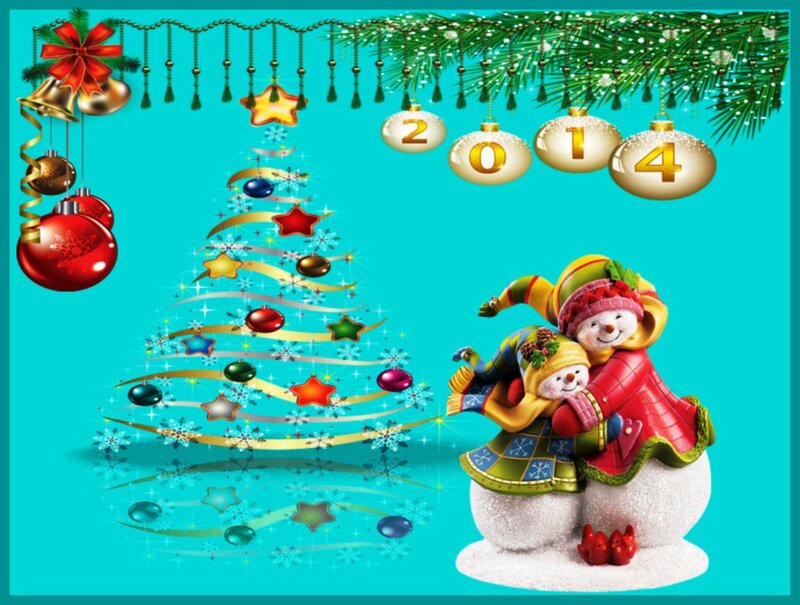 Snowman Figurine Couple