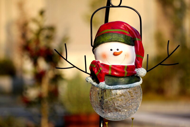 Snowman Garden Ornament