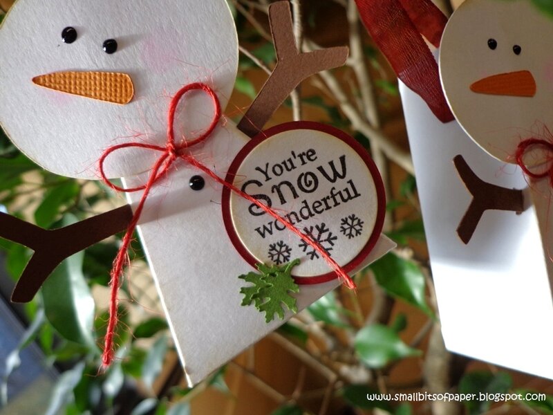 Snowman Gift Tags