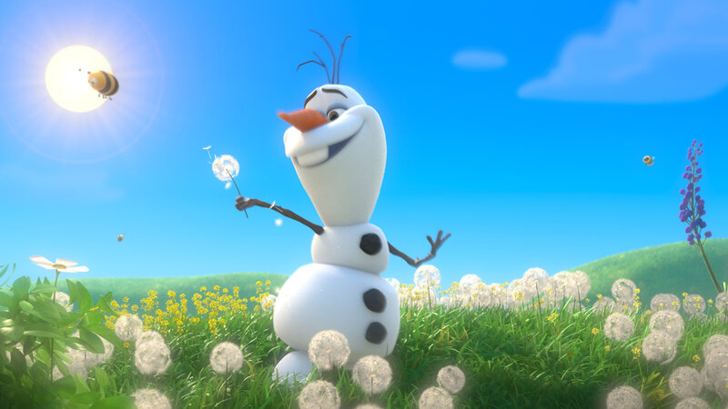 Snowman in a Field