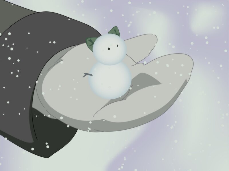 Snowman in Hand