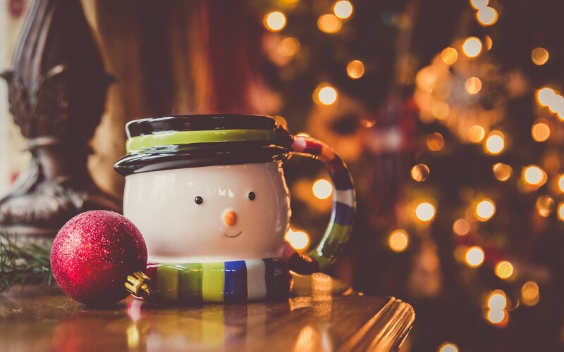 Snowman Mug with Ornament