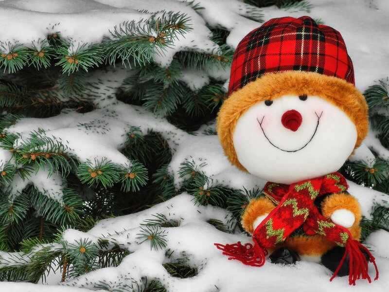 Snowman Plush Toy