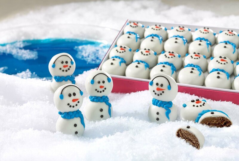 Snowman-shaped Cookies
