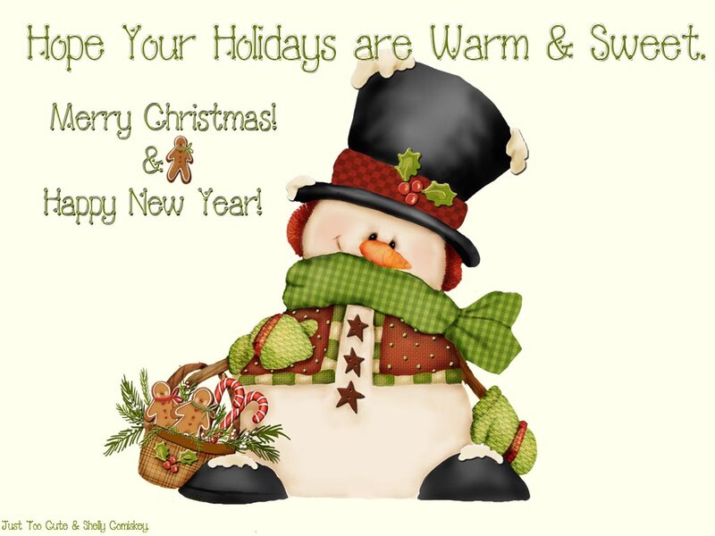 Snowman with Basket