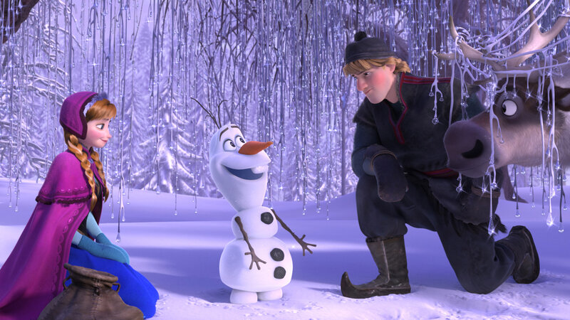 Snowman with Characters