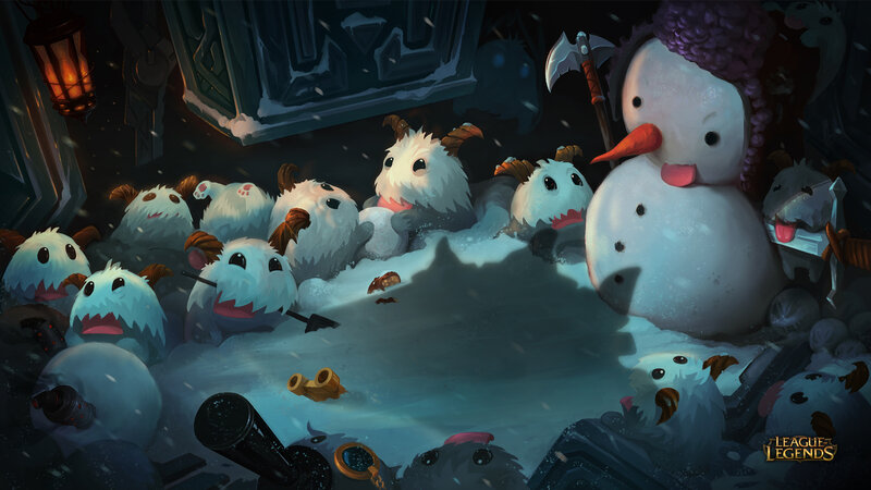 Snowman with Creatures