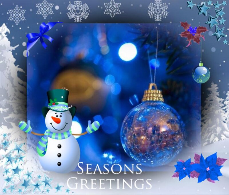 Snowman with Ornament