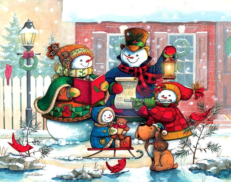 Snowmen Caroling