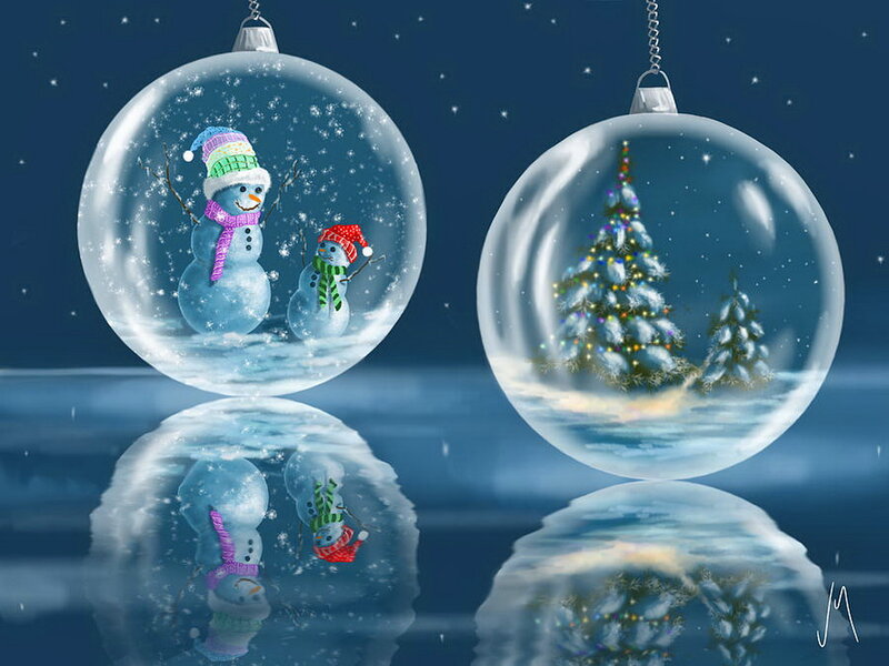 Snowmen in Ornaments