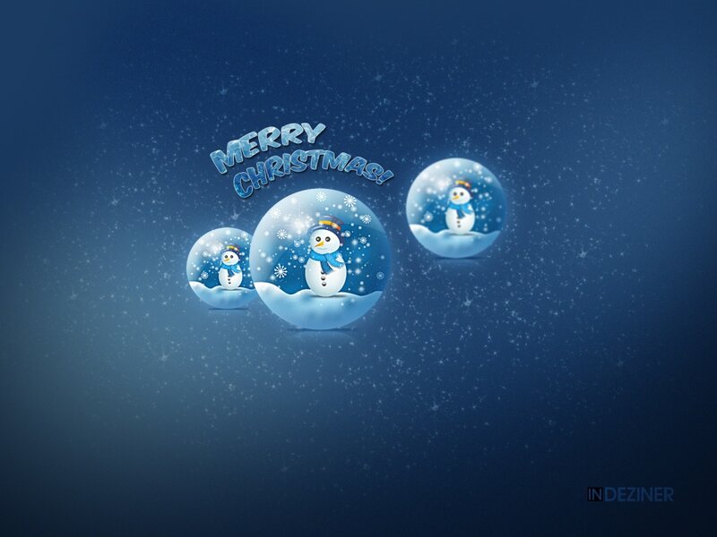 Snowmen in Snow Globes